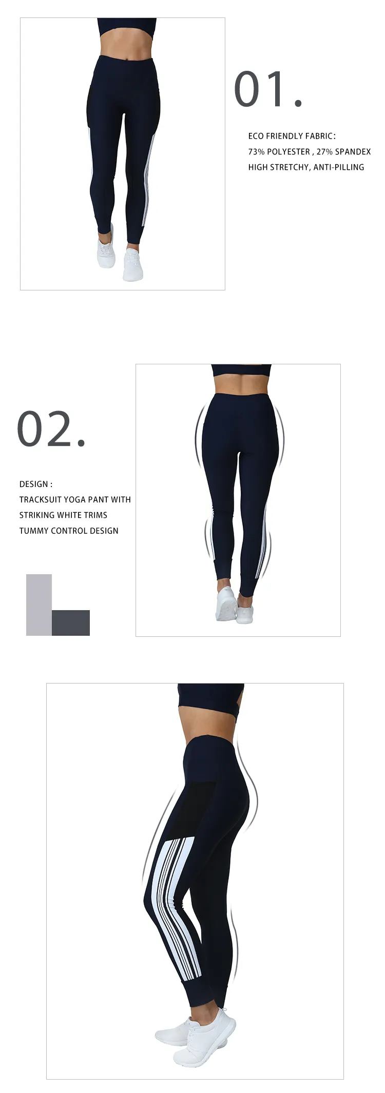 personalized yoga set factory price for ladies 7
