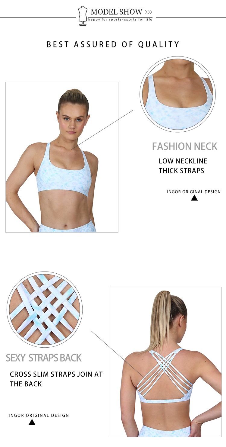 INGOR high quality women sports set for yoga 4