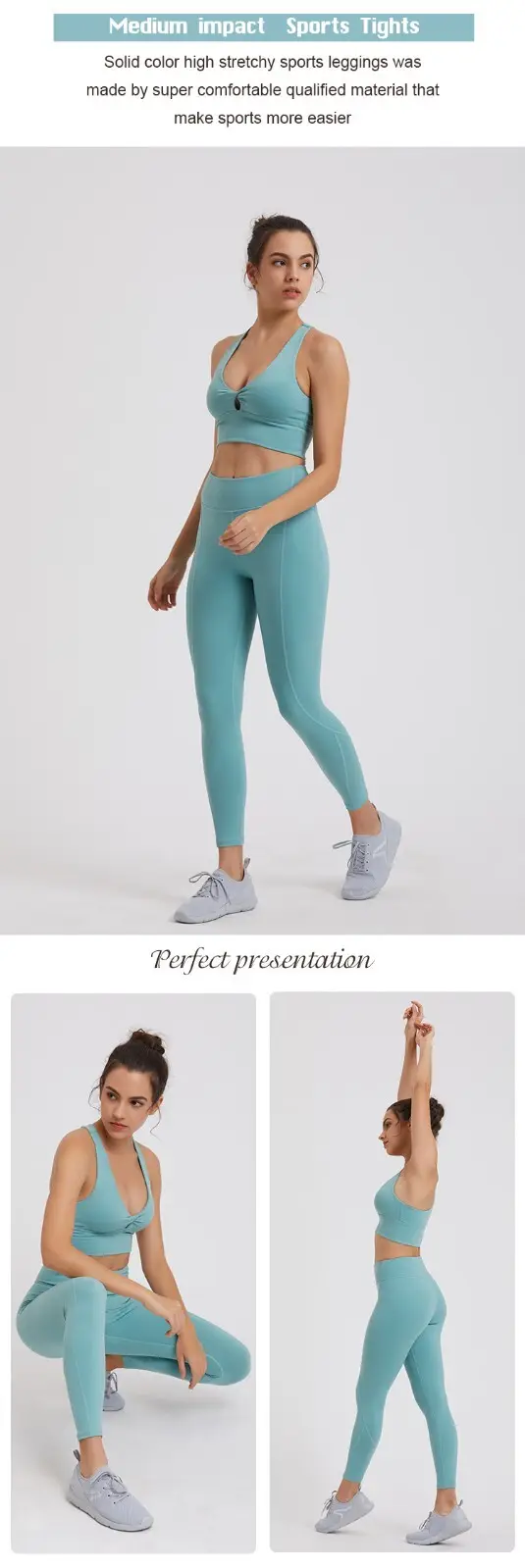 custom yoga set online factory price for gym 5