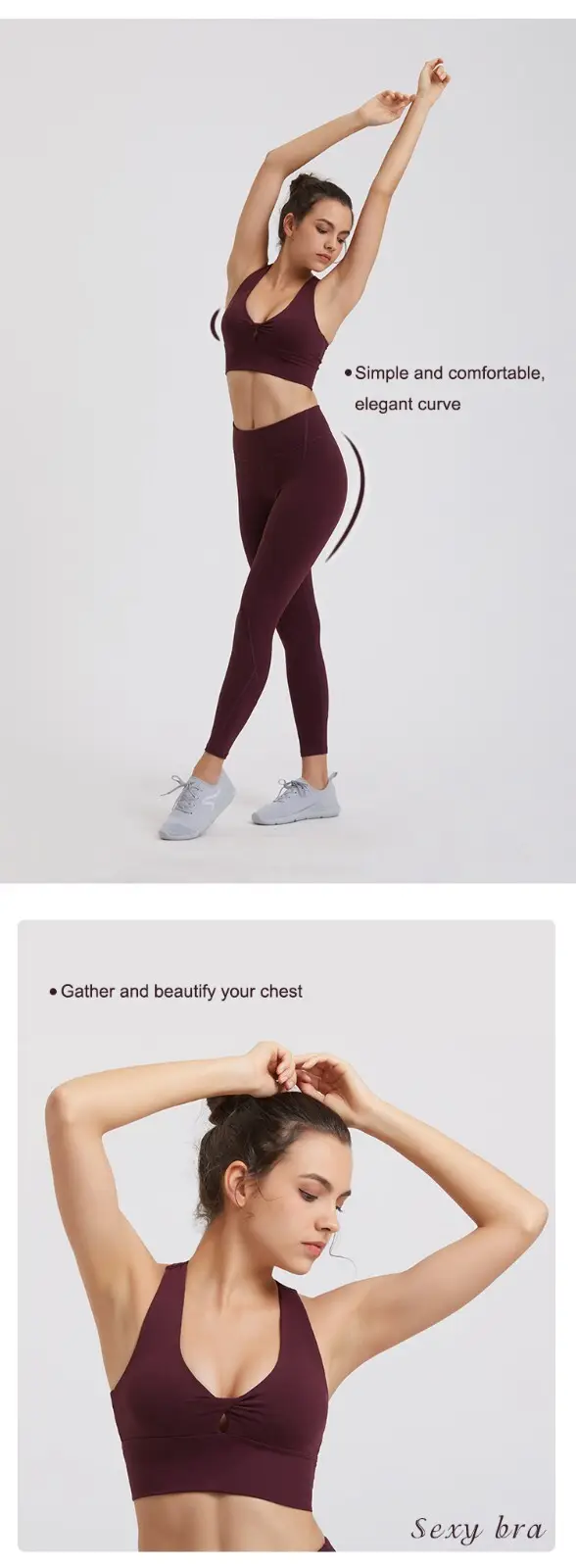 INGOR high quality stylish yoga outfits overseas market for ladies 5