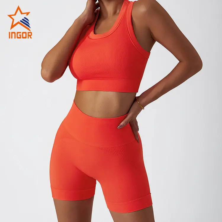 INGOR SPORTSWEAR fashion seamless activewear leggings in bulk at the gym 7