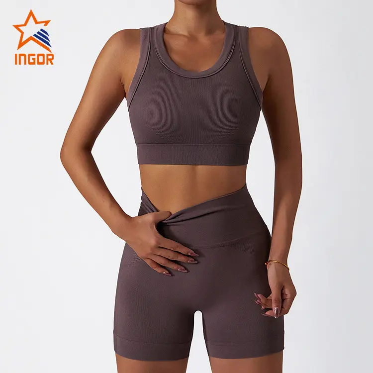 INGOR SPORTSWEAR fashion seamless activewear leggings in bulk at the gym 6