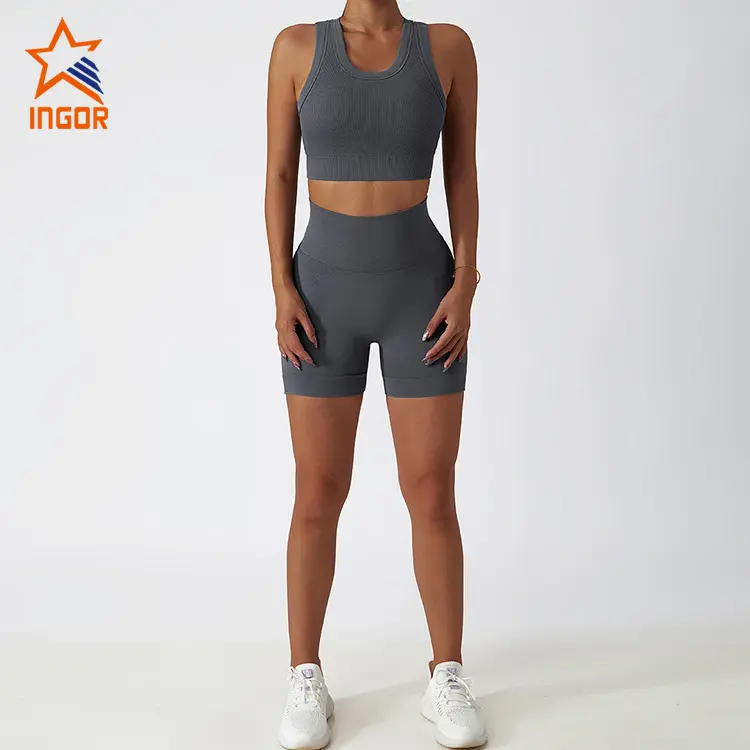 INGOR SPORTSWEAR fashion seamless activewear leggings in bulk at the gym 9