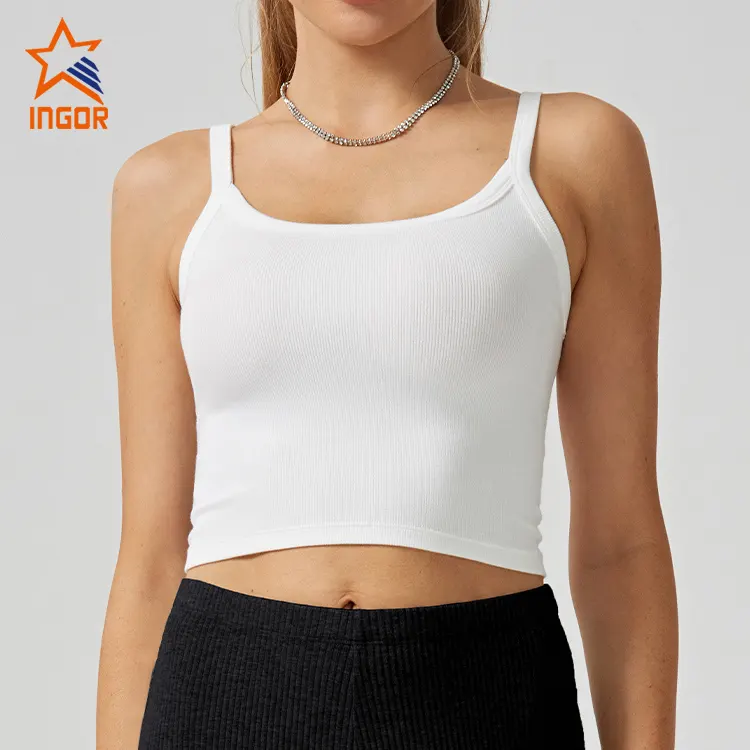 INGOR SPORTSWEAR mesh women's printed tank tops  in bulk for girls 7