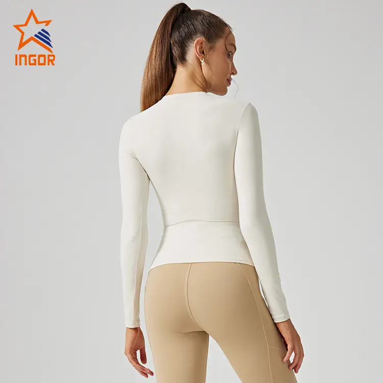 INGOR SPORTSWEAR fashion women's yellow tank top  manufacturer for girls 2