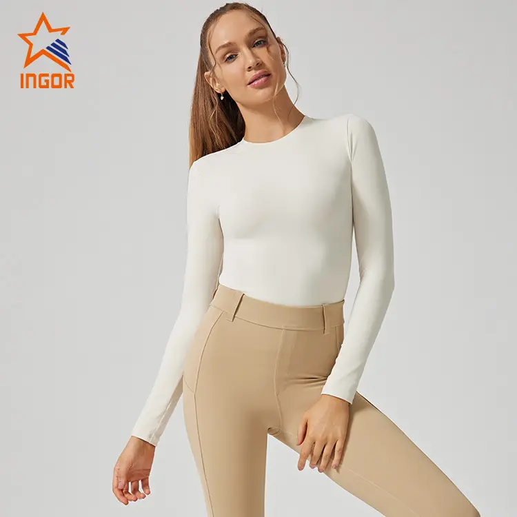 INGOR SPORTSWEAR fashion women's yellow tank top  manufacturer for girls 5