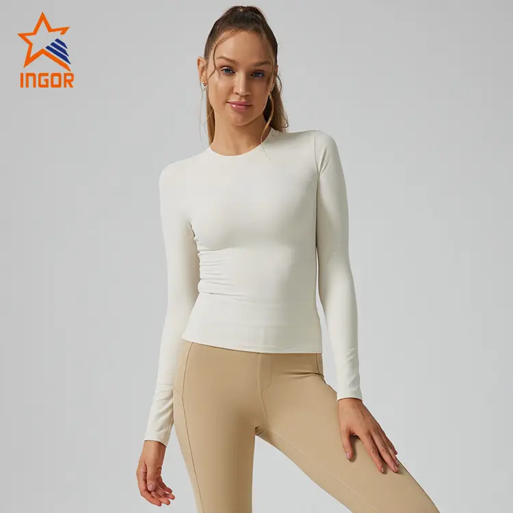 INGOR SPORTSWEAR fashion women's yellow tank top  manufacturer for girls 4