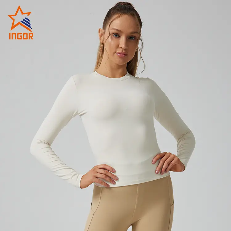 INGOR SPORTSWEAR fashion women's yellow tank top  manufacturer for girls 3