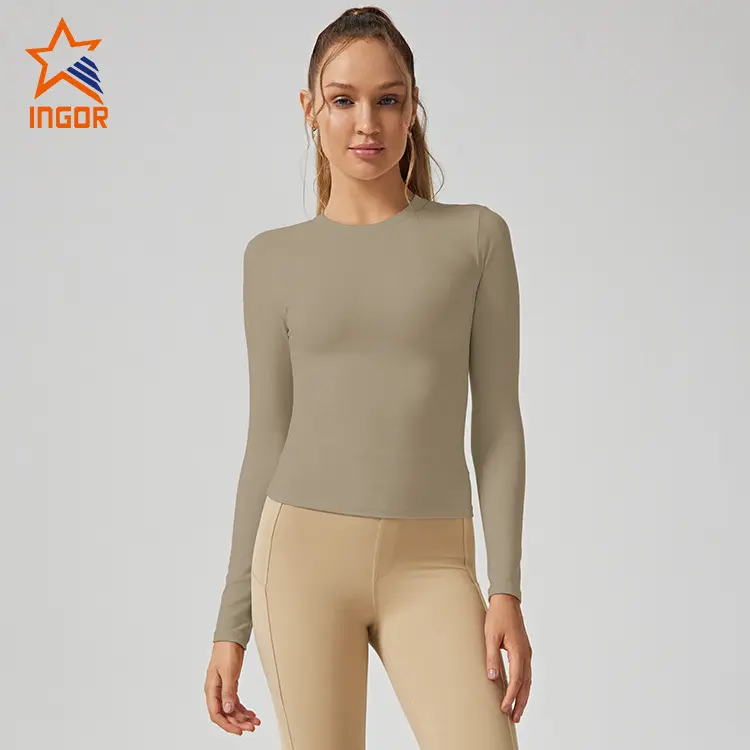INGOR SPORTSWEAR fashion women's yellow tank top  manufacturer for girls 6