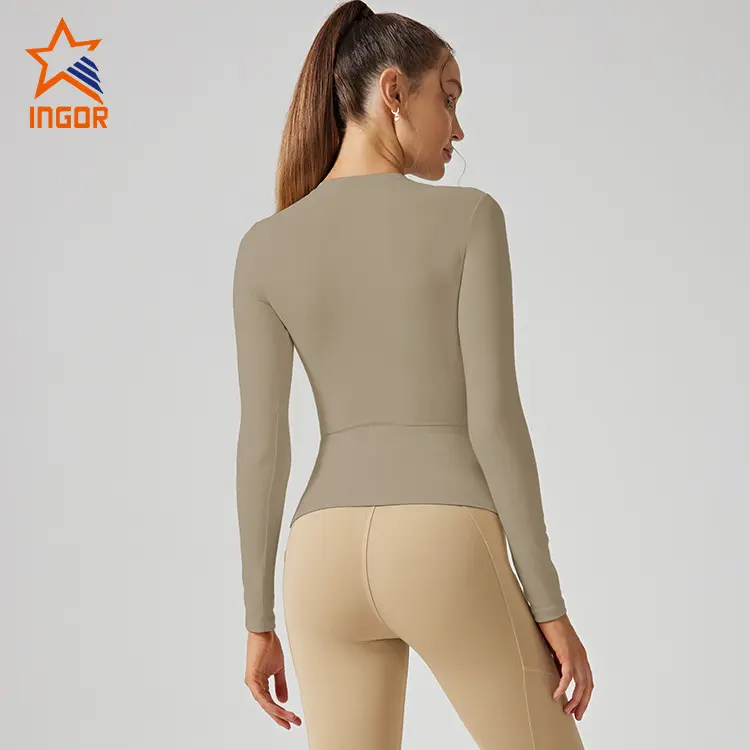 INGOR SPORTSWEAR fashion women's yellow tank top  manufacturer for girls 7