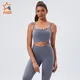 INGOR SPORTSWEAR strap front zip sports bra at the gym 5