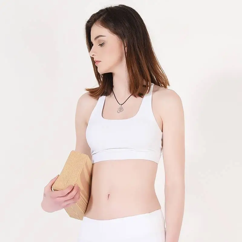 INGOR Ladies White Padded Sports Yoga Bra Y1911B09 Sports bra image16