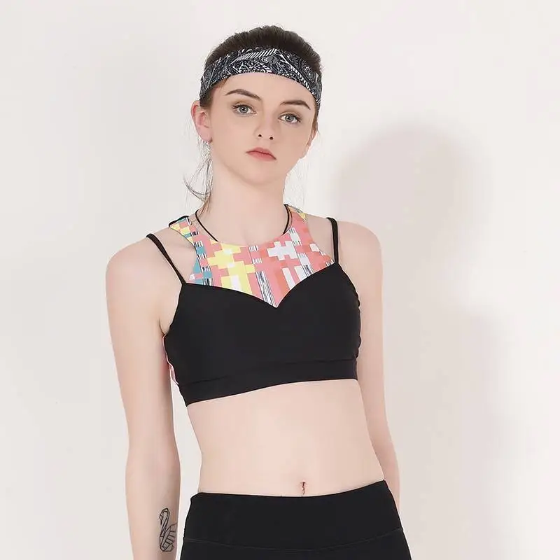  INGOR Ladies high neck sports bra top Y1913B08 Sports bra image17