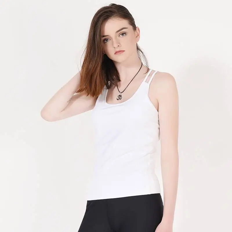  INGOR Custom spandex yoga tank top Y1911V01 Tee & Tank top image5
