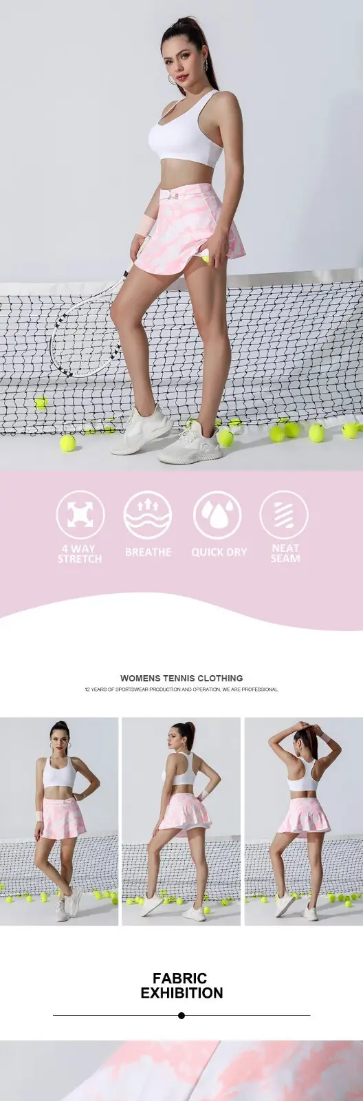 INGOR soft woman tennis shorts supplier at the gym 2