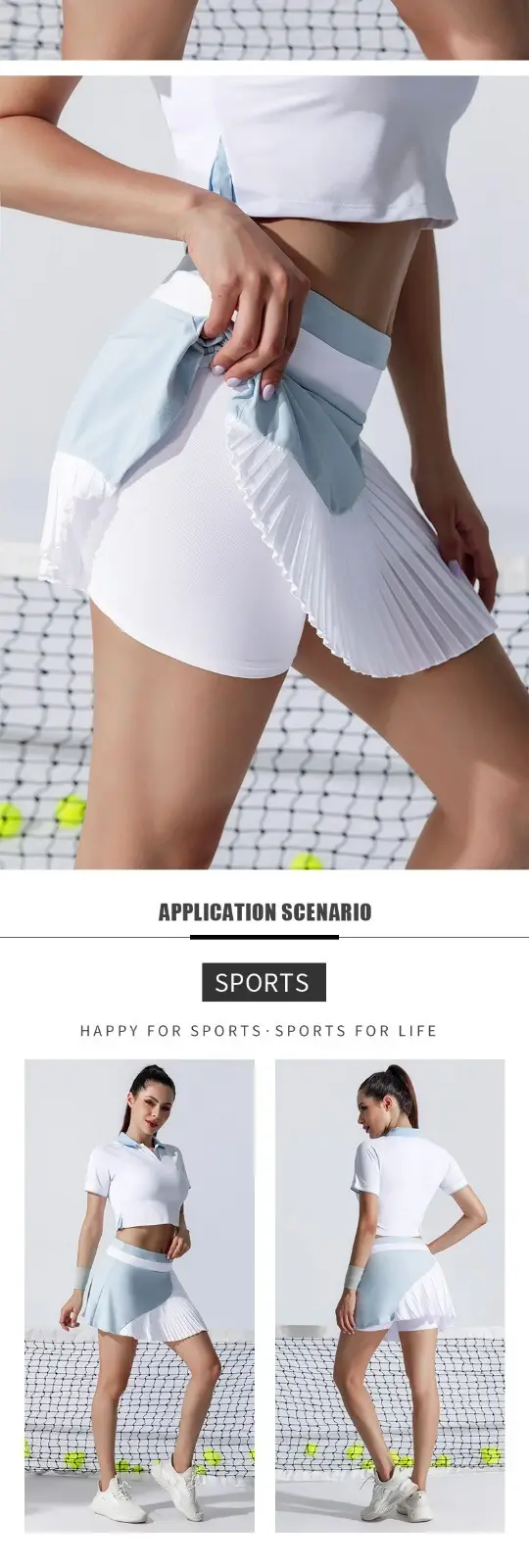soft tennis outfit woman solutions for sport 6