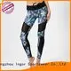 black floral OEM yoga pants 1