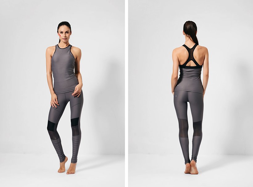 activewear patterned ladies leggings  INGOR Brand 2