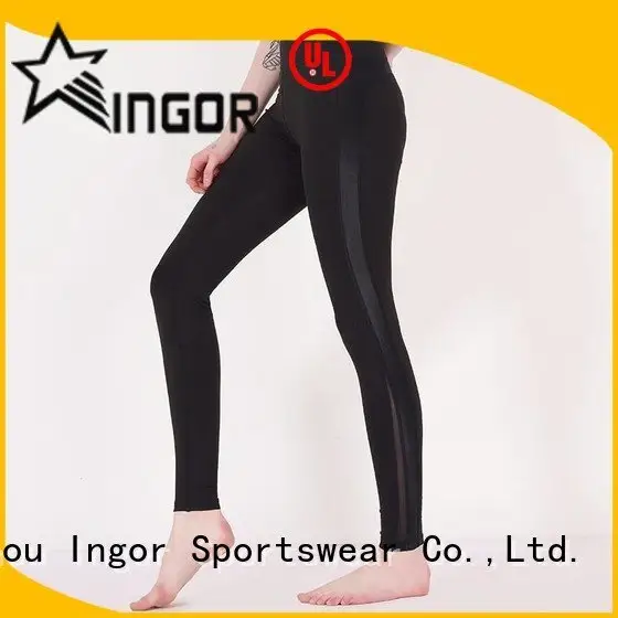 INGOR Brand spandex floral tight yoga pants 1