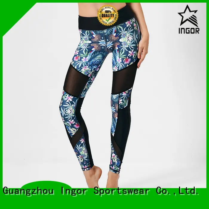 ladies leggings  gym INGOR Brand yoga pants black
 exercise
 yoga
 waisted 1