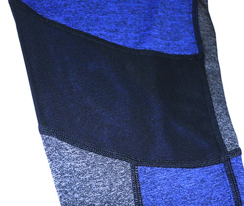 ladies leggings  mesh blue INGOR Brand 3