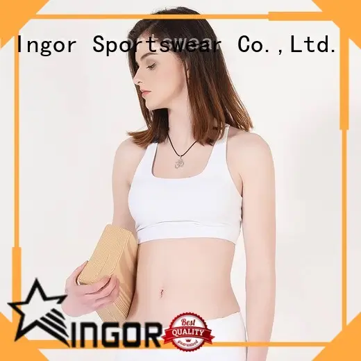 medium performance running strap colorful sports bras INGOR Brand 1