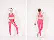 pink impact strap INGOR Brand sports bra 5