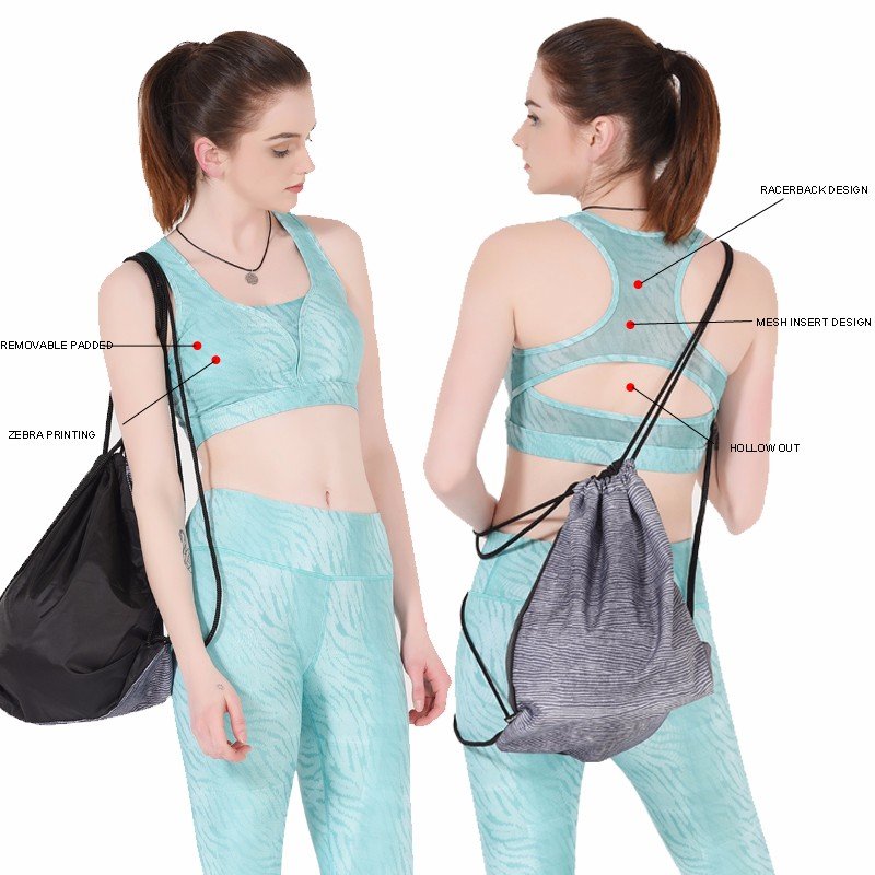 colorful sports bras design wireless sports bra manufacture 2