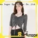 INGOR Brand sleeve yoga design sweatshirts for ladies  1