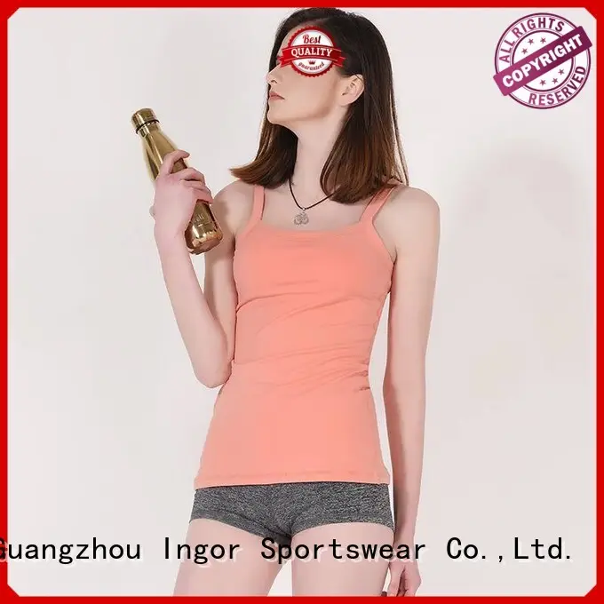 INGOR Brand top criss personalized sports tank top 1