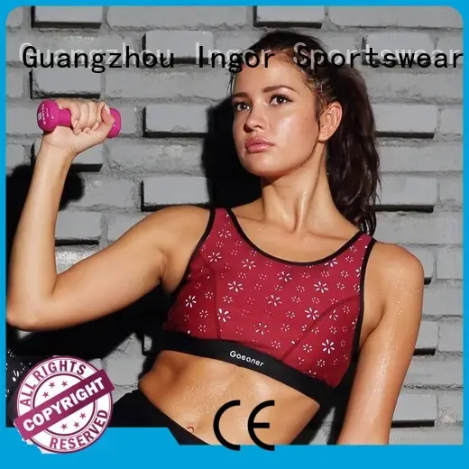 top Custom strap sports bra women INGOR 1