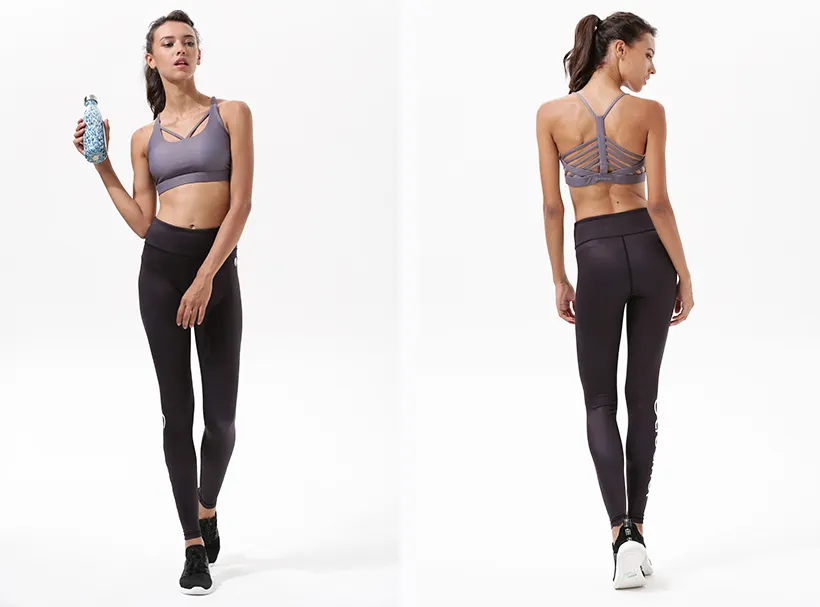 white sports bra design INGOR company 2