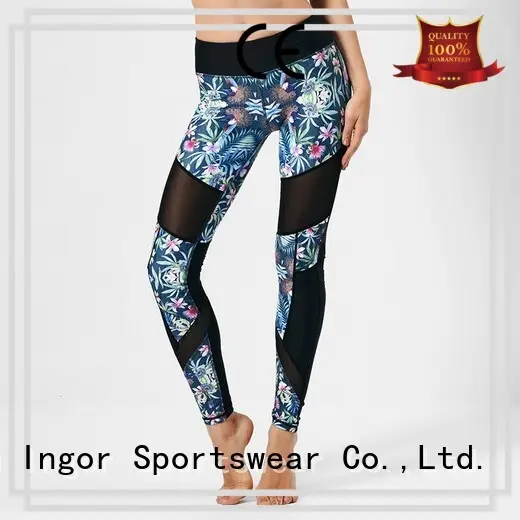 fitness plain sports yoga pants INGOR 1