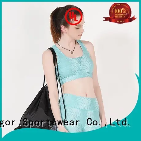 INGOR Brand grey back sports yoga sports bra 1