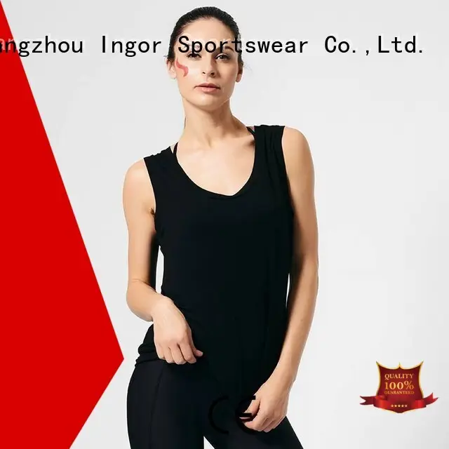 women's workout tank tops fashion bulk tank top manufacture 1