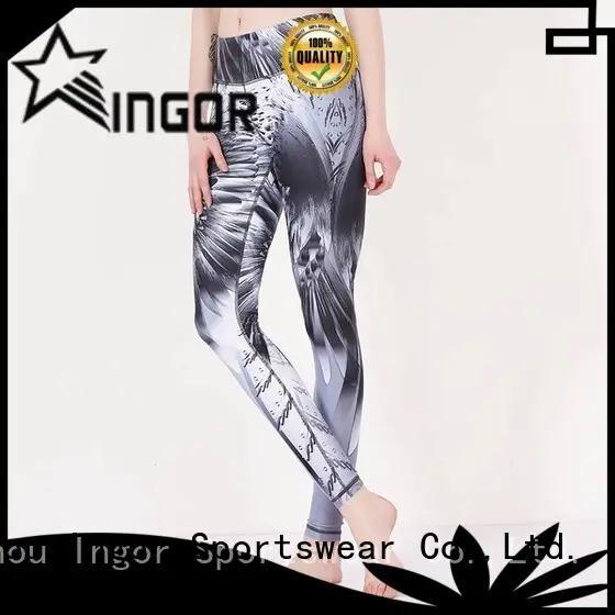 ladies leggings  plain dress yoga pants printed INGOR Brand 1