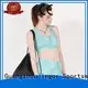 purple Custom strap companies sports bra INGOR front 1