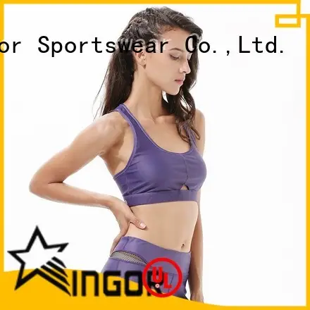 INGOR Brand strappy colorful sports bras companies supplier 1