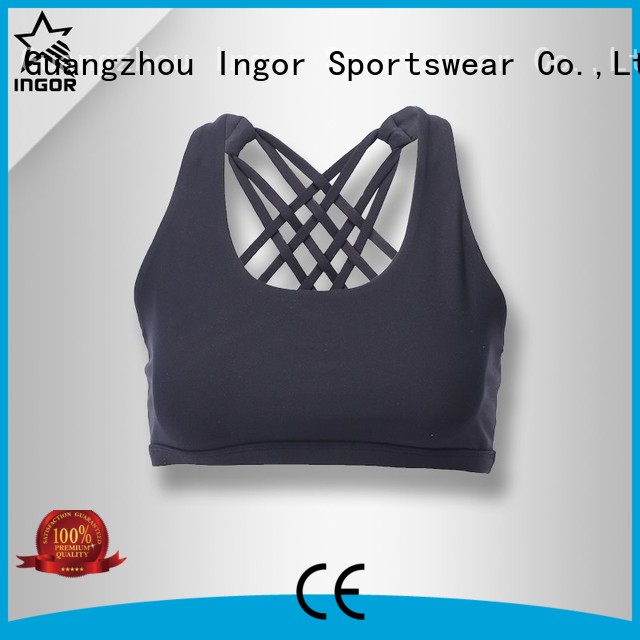 purple Custom activewear sports bra pink INGOR 1