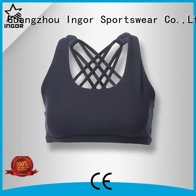 purple Custom activewear sports bra pink INGOR 1