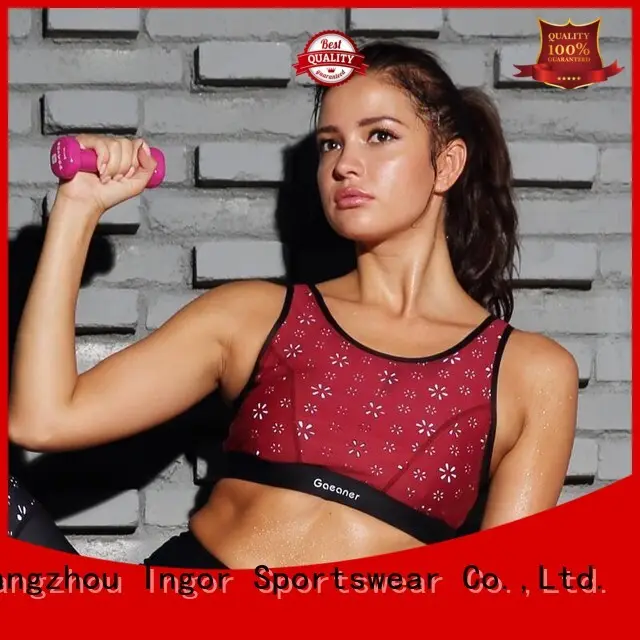 colorful sports bras sexy tops sports bra ladies INGOR Brand 1