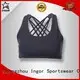 strap burgandy colorful sports bras ladies black INGOR Brand 1