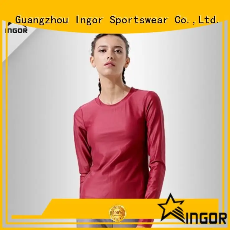 INGOR Brand design sleeve sports Sports sweatshirts 1