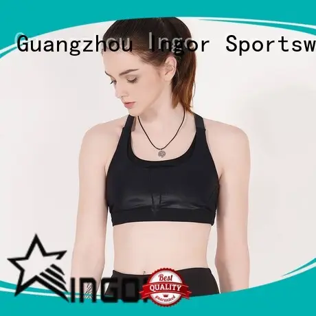 medium sports bra burgandy INGOR company 1