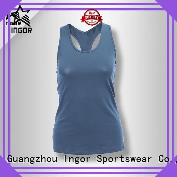 tight spandex womens lycra women's workout tank tops INGOR Brand 1