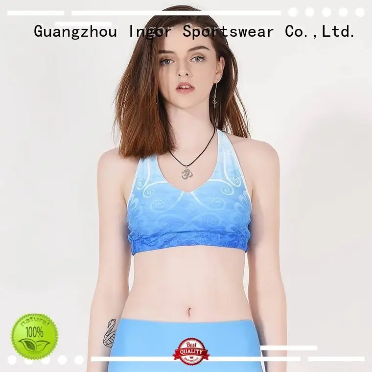 colorful sports bras strap burgandy sports bra INGOR Brand 1