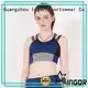 front longline padded sports bra women INGOR 1