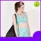 Quality INGOR Brand purple cross sports bra 1