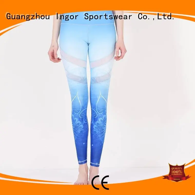 Quality INGOR Brand black yoga pants 1