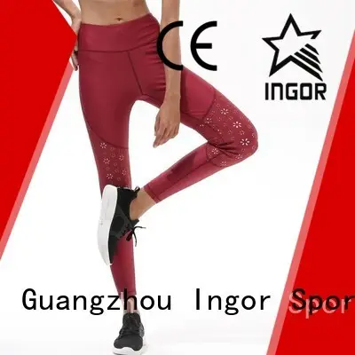 Quality INGOR Brand ladies leggings  print sports 1